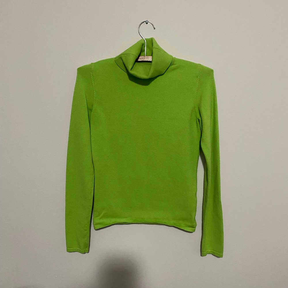 Green Turtleneck